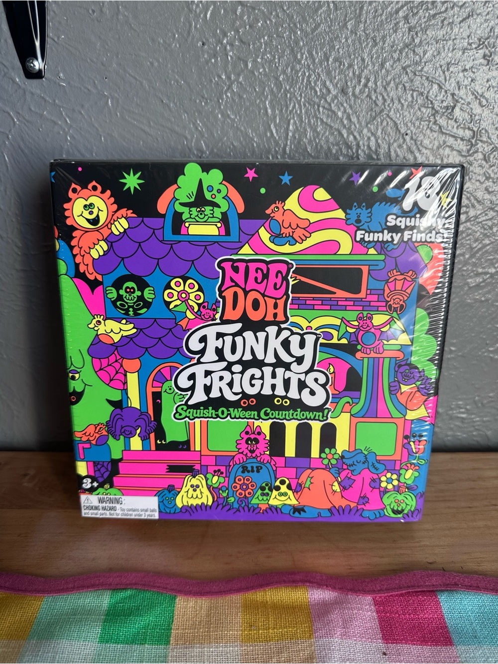 Authentic NeeDoh Funky Frights Advent Calendar